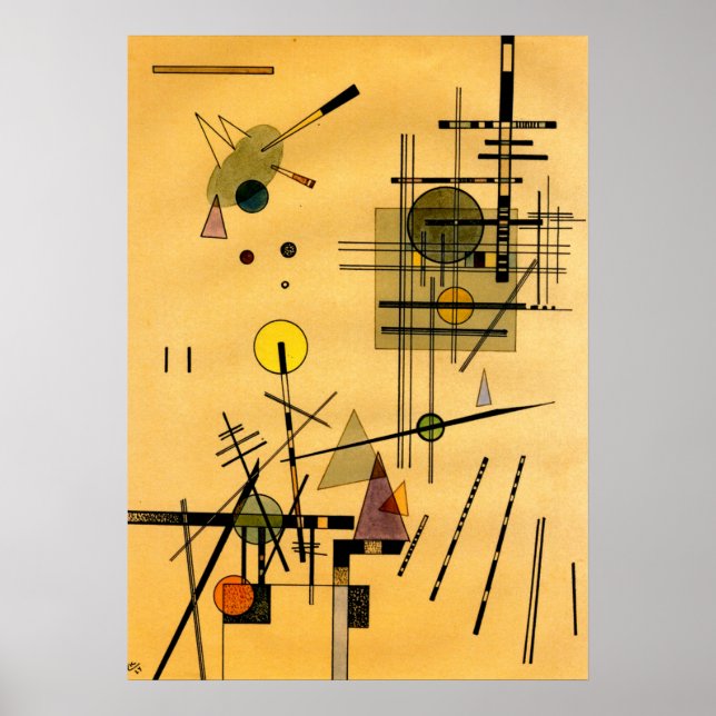 Kandinsky - Strings Poster (Framsidan)