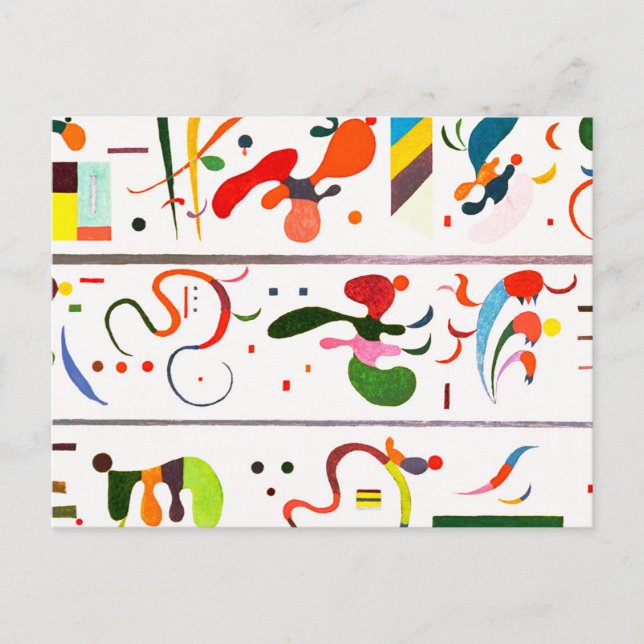 Kandinsky Succession Postcard Vykort (Framsida)