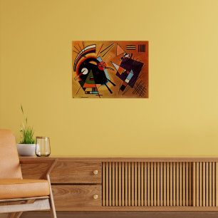 Kandinsky - Svart och Violett, Poster
