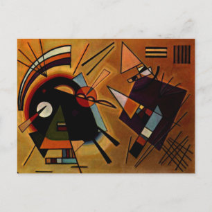 Kandinsky - Svart och Violett, Vykort