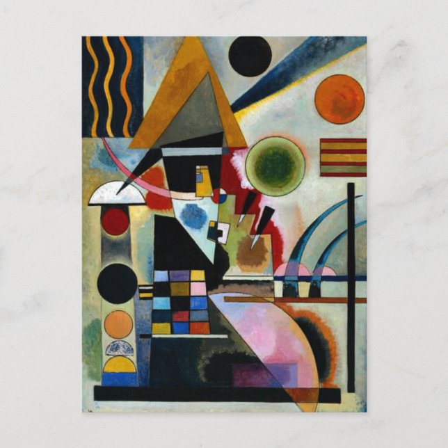 Kandinsky - Swinging Vykort (Framsida)
