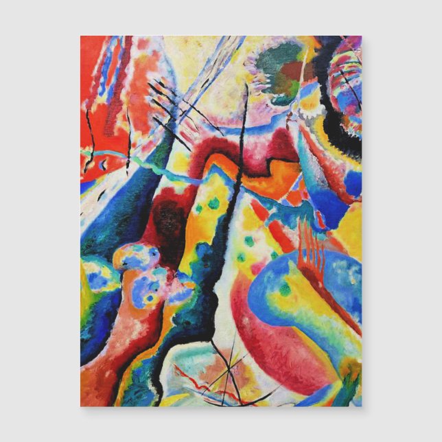 Kandinsky - Tableau a la Tache Rouge (Framsida)