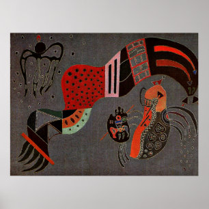 Kandinsky - Tempered Elan Poster