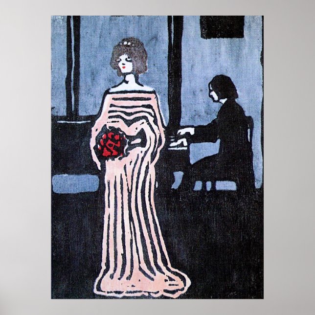 Kandinsky - The Singer Poster (Framsidan)