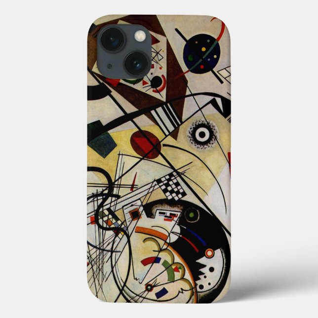Kandinsky Transverse Obruten Line iPad Air Case (Baksida)