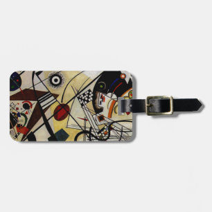 Kandinsky Transverse Obruten linje Bagagebricka