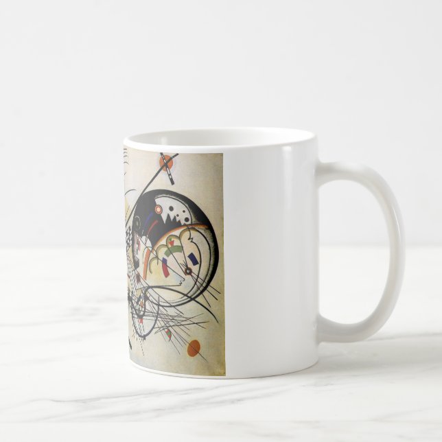 Kandinsky Transverse Obruten linje Kaffemugg (Höger)