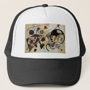Kandinsky Transverse Obruten linje Truckerkeps