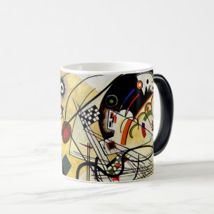 Kandinsky - Transversell linje Magisk Mugg