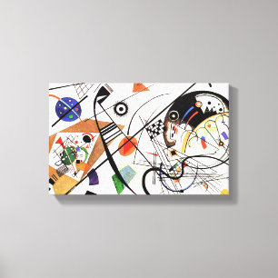 Kandinsky Tranverse fodrar Canvastryck