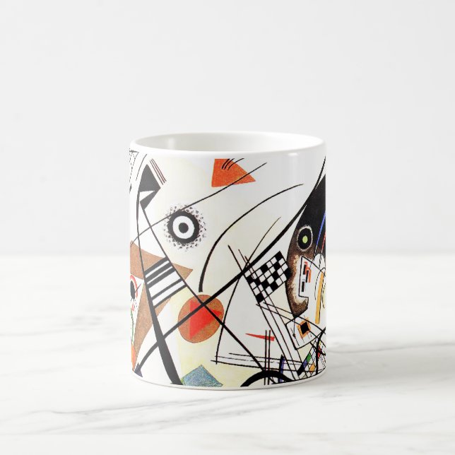 Kandinsky Tranverse fodrar muggen Kaffemugg (Center)