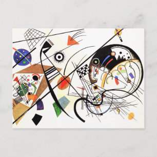 Kandinsky Tranverse Line-vykort Vykort