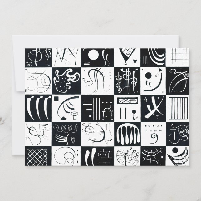 Kandinsky Trettio inbjudningar (Framsida)