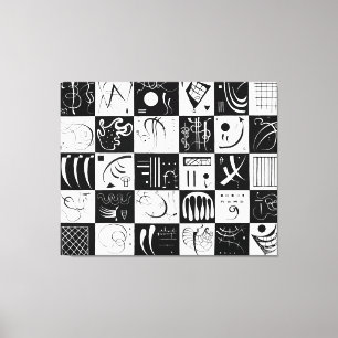 KANDINSKY - TRETTITET (Dreißig - Trente) - 1937 - Canvastryck