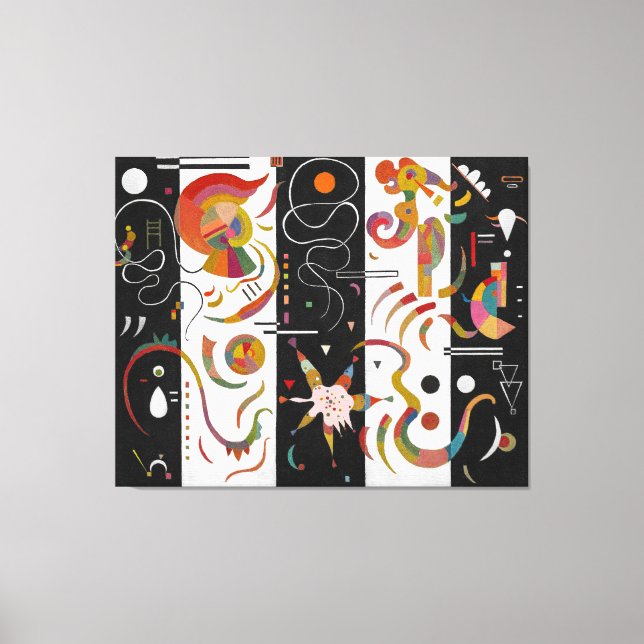 KANDINSKY - TRETTITET (Dreißig - Trente) - 1937 - Canvastryck (Framsida)