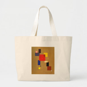Kandinsky Tretton Rectangles Abstrakt Painting Jumbo Tygkasse