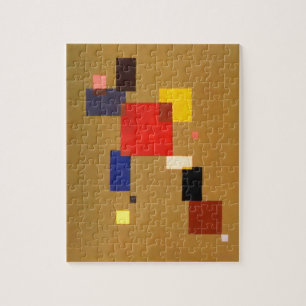 Kandinsky Tretton Rectangles Abstrakt Painting Pussel