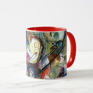 Kandinsky - Troubled, abstrakt konst Mugg