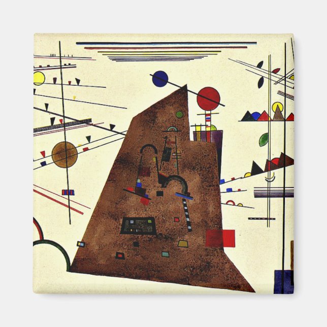 Kandinsky - tung mellan ljus magnet (Framsidan)