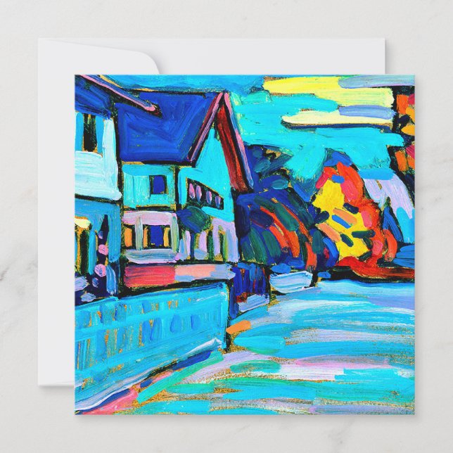 Kandinsky - två hus kort (Framsida)