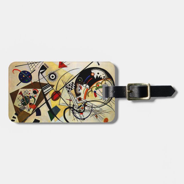 Kandinsky - tvärgående linje bagagebricka (Horisontell Framsida)
