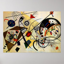 Kandinsky - tvärgående linje poster