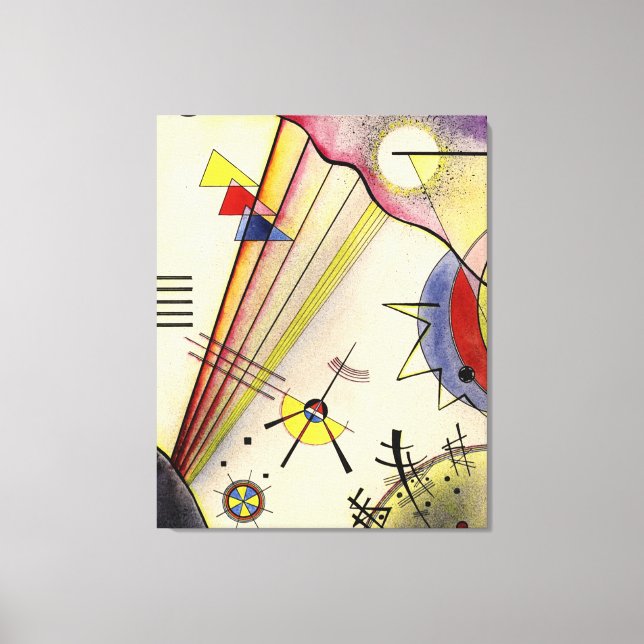 Kandinsky - Tydlig Koppling Canvastryck (Framsida)