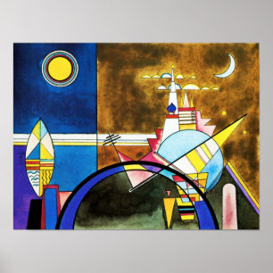 Kandinsky Underbara Grind i Kiev Poster