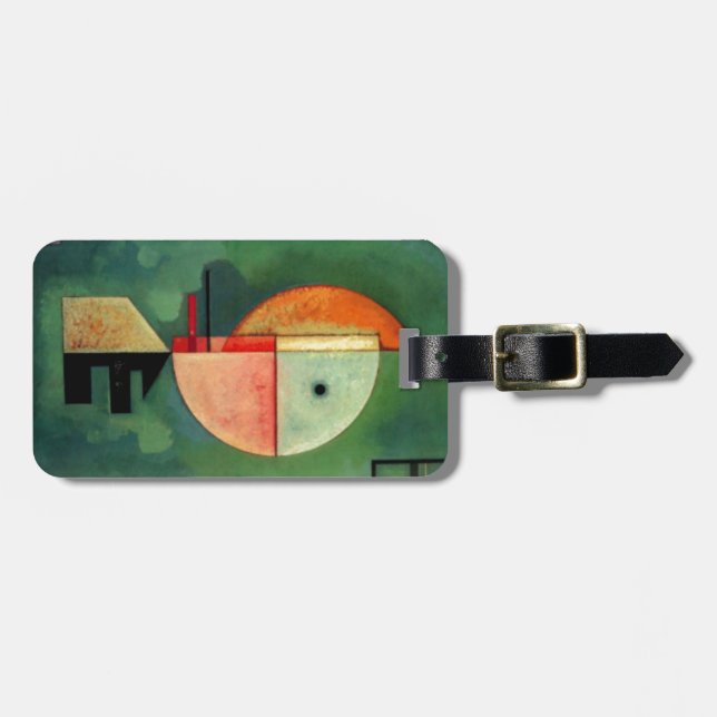 Kandinsky Upward Abstrakt Painting Bagagebricka (Horisontell Framsida)