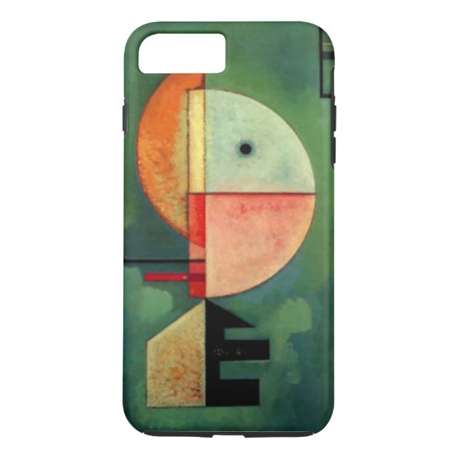Kandinsky Upward Abstrakt Painting Case-Mate iPhone Skal (Baksida)
