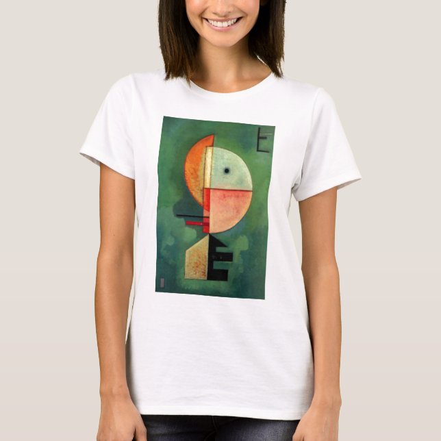 Kandinsky Upward Abstrakt Painting T Shirt (Framsida)