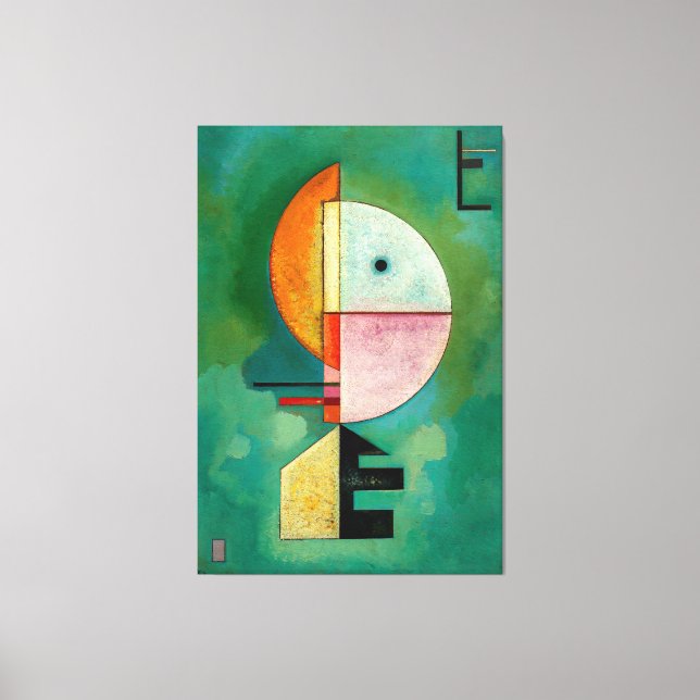 KANDINSKY - UPWARD (Empor) - 1929 - Bauhaus - Canvastryck (Framsida)
