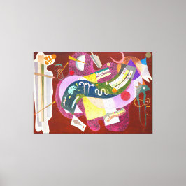 KANDINSKY - VARIEGERAD BLACK (Noir bigarré) - 1935 Canvastryck