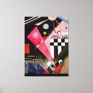 KANDINSKY - VASS LUGN ROSA (Scharfruhiges Rosa) - Canvastryck