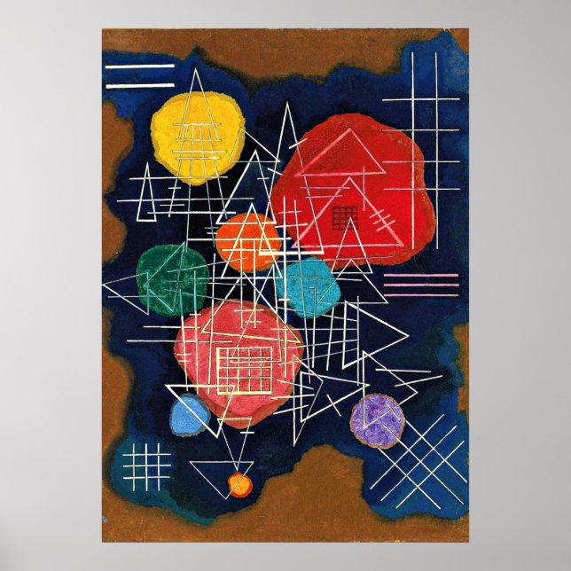 Kandinsky - Veiled Glow Poster (Framsidan)