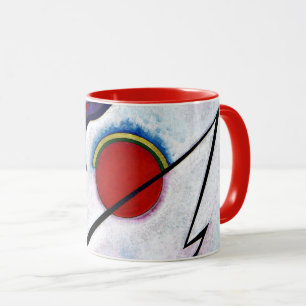 Kandinsky - vinkellinje mugg