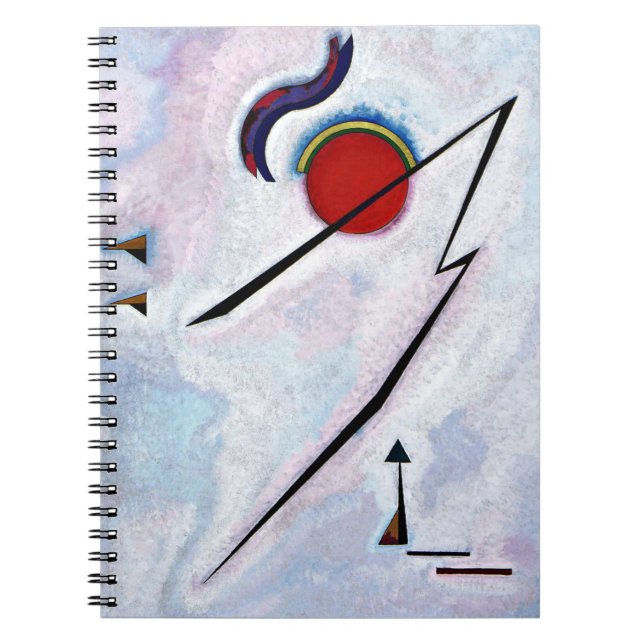 Kandinsky - Vinklad linje Anteckningsbok (Framsidan)