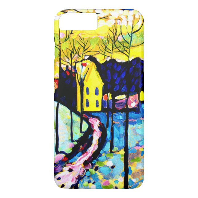 Kandinsky - vinterlandskap Case-Mate iPhone skal (Baksida)
