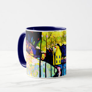 Kandinsky - Vinterlandskap Mugg