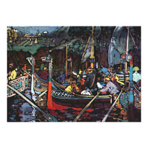 Kandinsky - Volgalåt, Fototryck