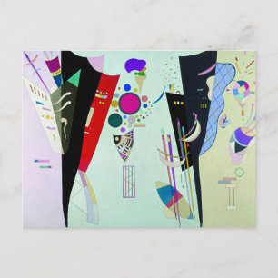 Kandinsky-vykort för ömsesidiga dokument vykort
