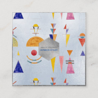 Kandinsky, Watercolor, Sketch Grind i Kiev Fyrkantigt Visitkort