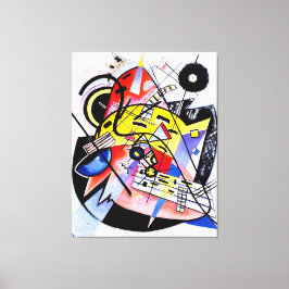 KANDINSKY - WHITE DOT - 1923 - Bauhaus - Canvastryck