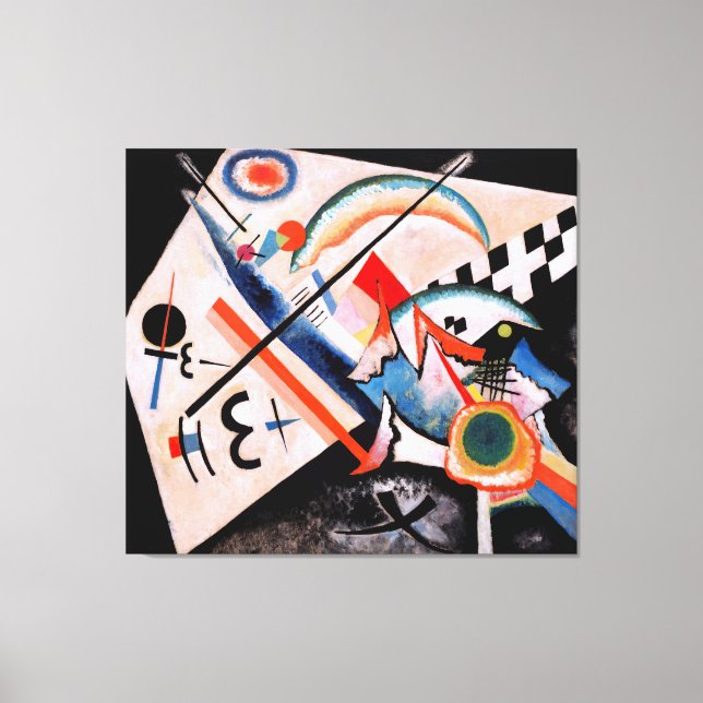 KANDINSKY - WHITE KOR - 1922 - Bauhaus - Canvastryck (Framsida)