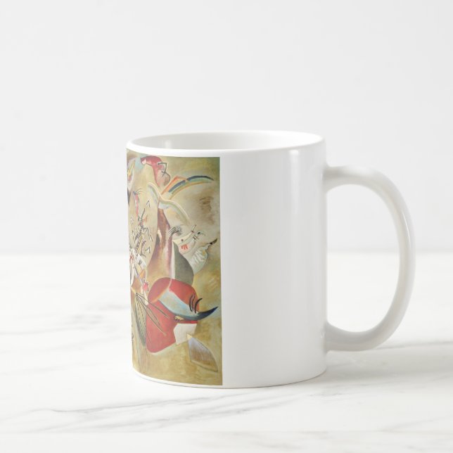Kandinsky's Abstrakt Composition Kaffemugg (Höger)