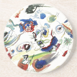 Kandinsky's Abstrakt Painting Artwork Underlägg