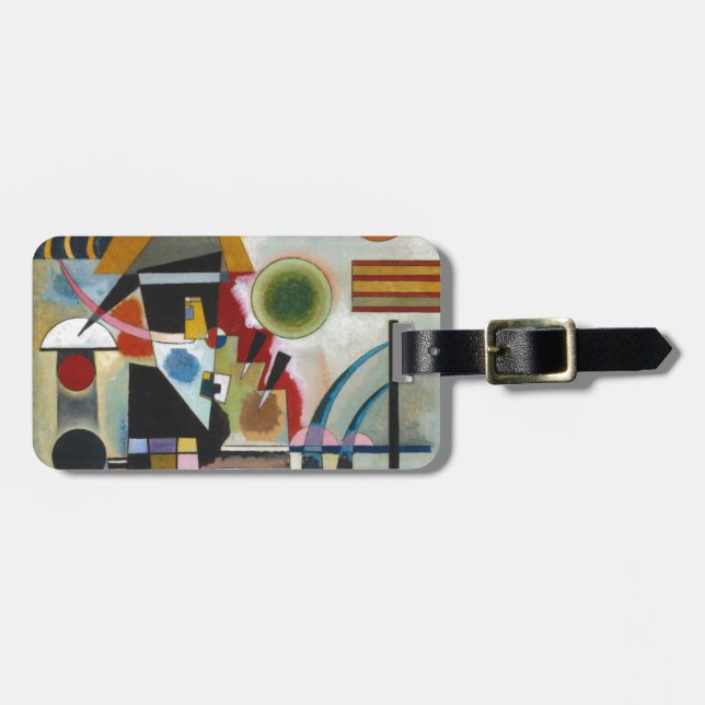 Kandinsky's Abstrakt Painting Swinging Bagagebricka (Horisontell Framsida)