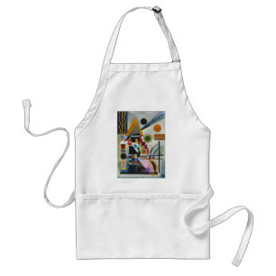 Kandinsky's Abstrakt Painting Swinging Förkläde