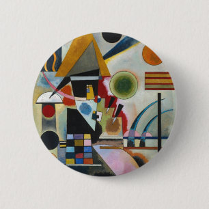 Kandinsky's Abstrakt Painting Swinging Knapp