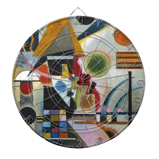Kandinsky's Abstrakt Painting Swinging Piltavla (Framsidan)